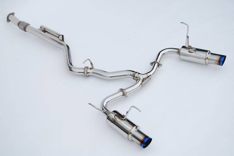 Invidia 2022+ Subaru WRX N1 Twin Outlet Single Layer Tip Cat-Back Exhaust Invidia