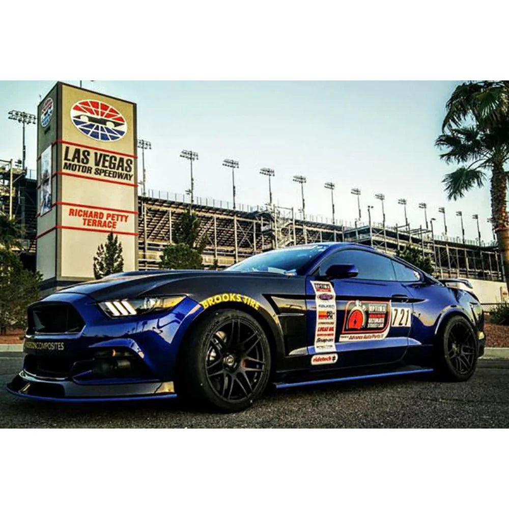 Anderson Composites 2015 - 2017 Mustang Carbon Fiber Type-AT Front Fenders (Pair) - AC-FF15FDMU-AT