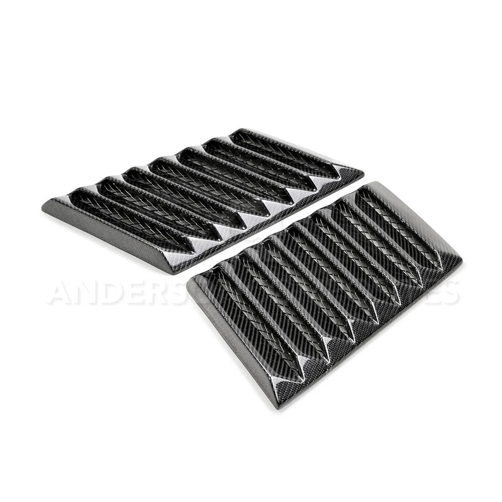 Anderson Composites Universal Carbon Fiber Truck Hood Vents - AC-HV17FDRA