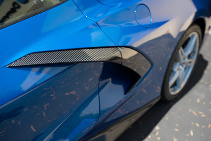 Anderson Composites 20-24 Corvette C8 Stingray/Z51 Carbon Fiber Door Handle Covers - AC-DHC20CHC8