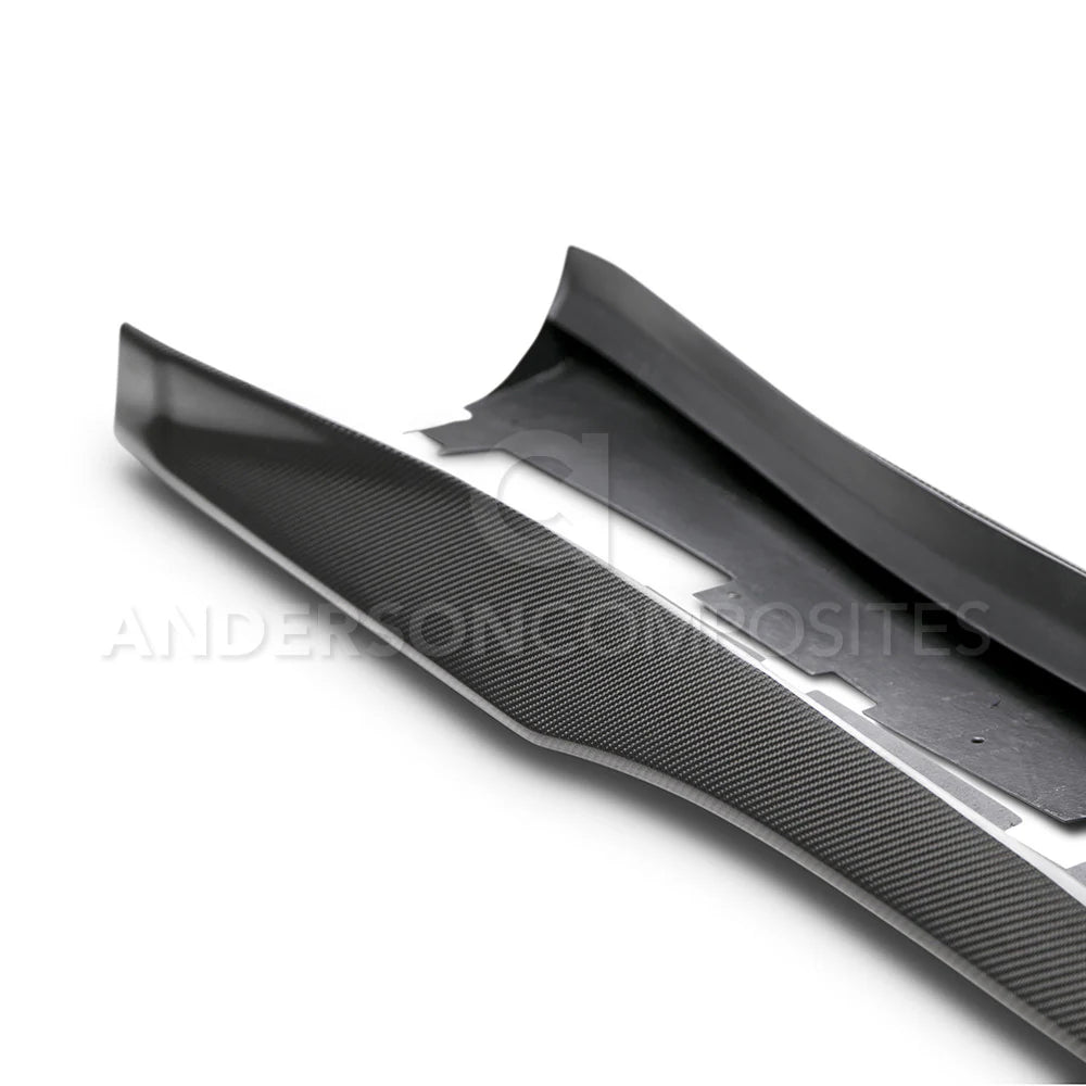 Anderson Composites 2016 - 2024 Camaro Type-AZ Carbon Fiber Rocker Panels - AC-SS16CHCAM-AZ