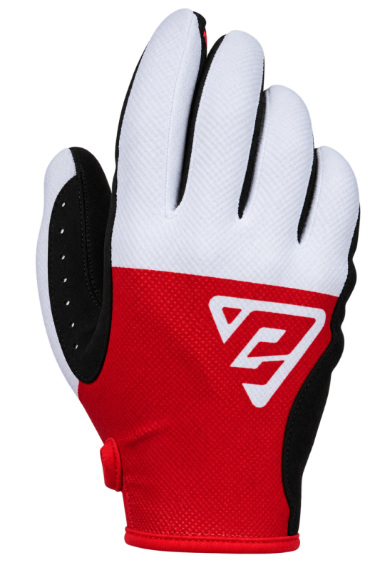 Answer  Ascent Gloves Red/White/Black Youth - Medium