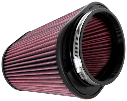 K&N Universal Clamp-On Air Filter 7in x 5-3/16in Flange 10in x 6-1/4in B 6-3/4in x 4-1/2in T 8in H K&N Engineering