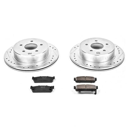 Power Stop 93-97 Infiniti J30 Rear Z23 Evolution Sport Brake Kit PowerStop