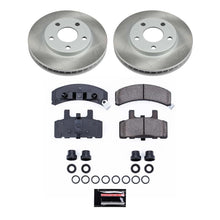 Load image into Gallery viewer, Power Stop 90-92 Cadillac Fleetwood Front Semi-Coated Rotor Kit