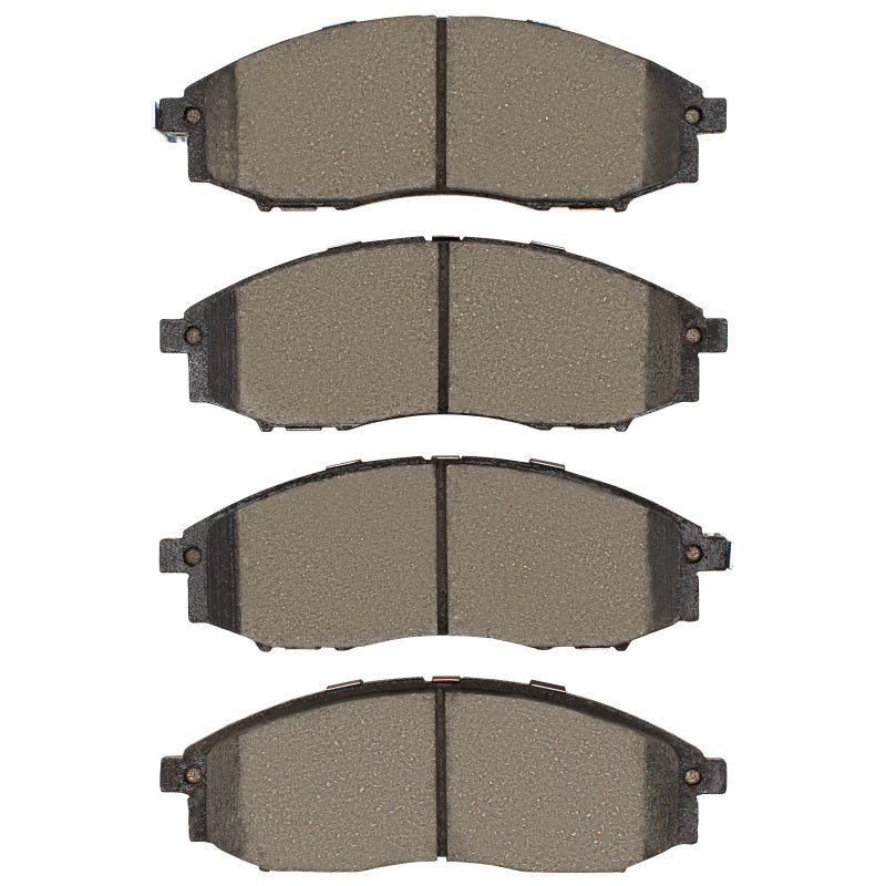 R1 00-24 Nissan Frontier Front Semi Met Brake Pads