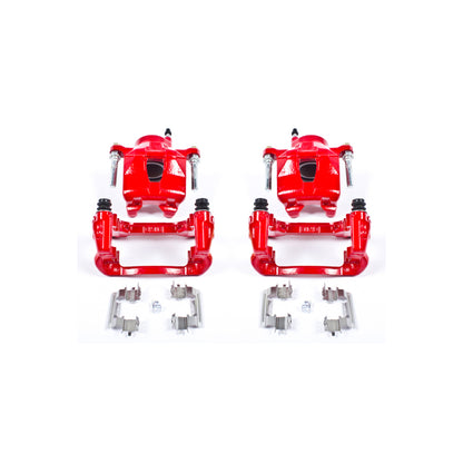Power Stop 05-10 Scion tC Front Red Calipers w/Brackets - Pair PowerStop