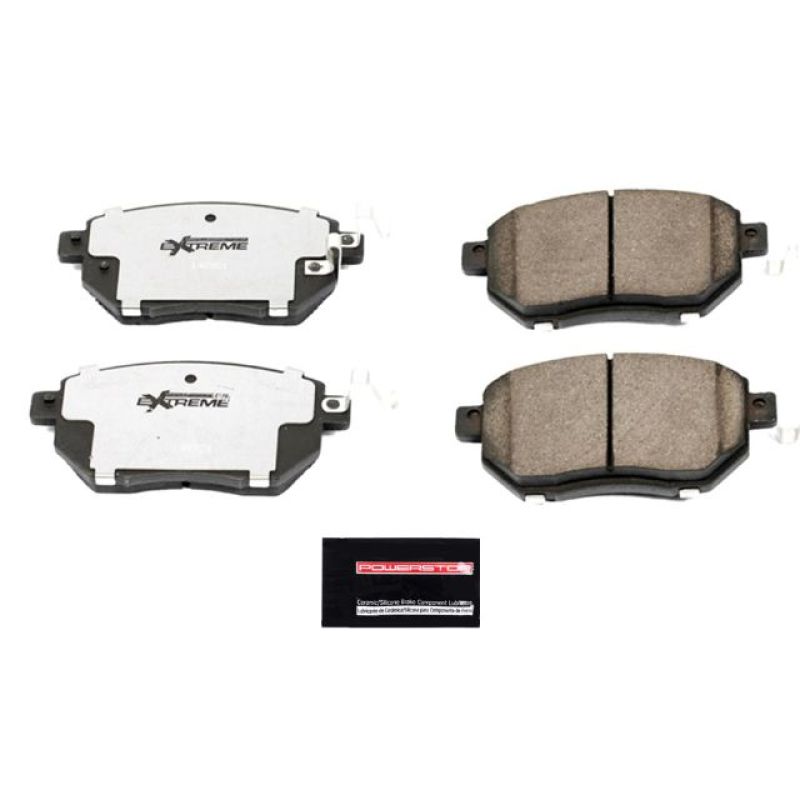 Power Stop 03-06 Infiniti FX35 Front Z26 Extreme Street Brake Pads w/Hardware PowerStop