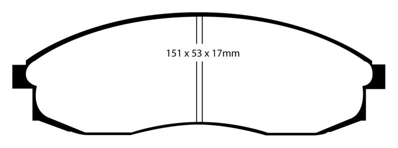 EBC GreenStuff Front Brake Pads - DP21082 EBC