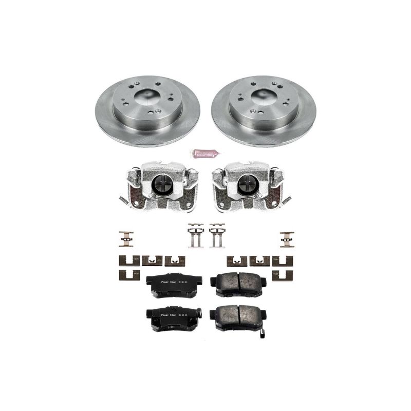 Power Stop 13-15 Acura ILX Rear Autospecialty Brake Kit w/Calipers PowerStop