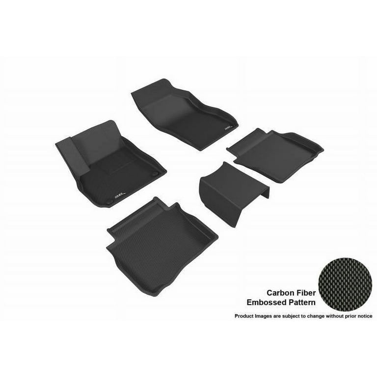 3D MAXpider L1BC03301509 2017-2019 Buick Lacrosse Kagu 1st & 2nd Row Floormats - Black