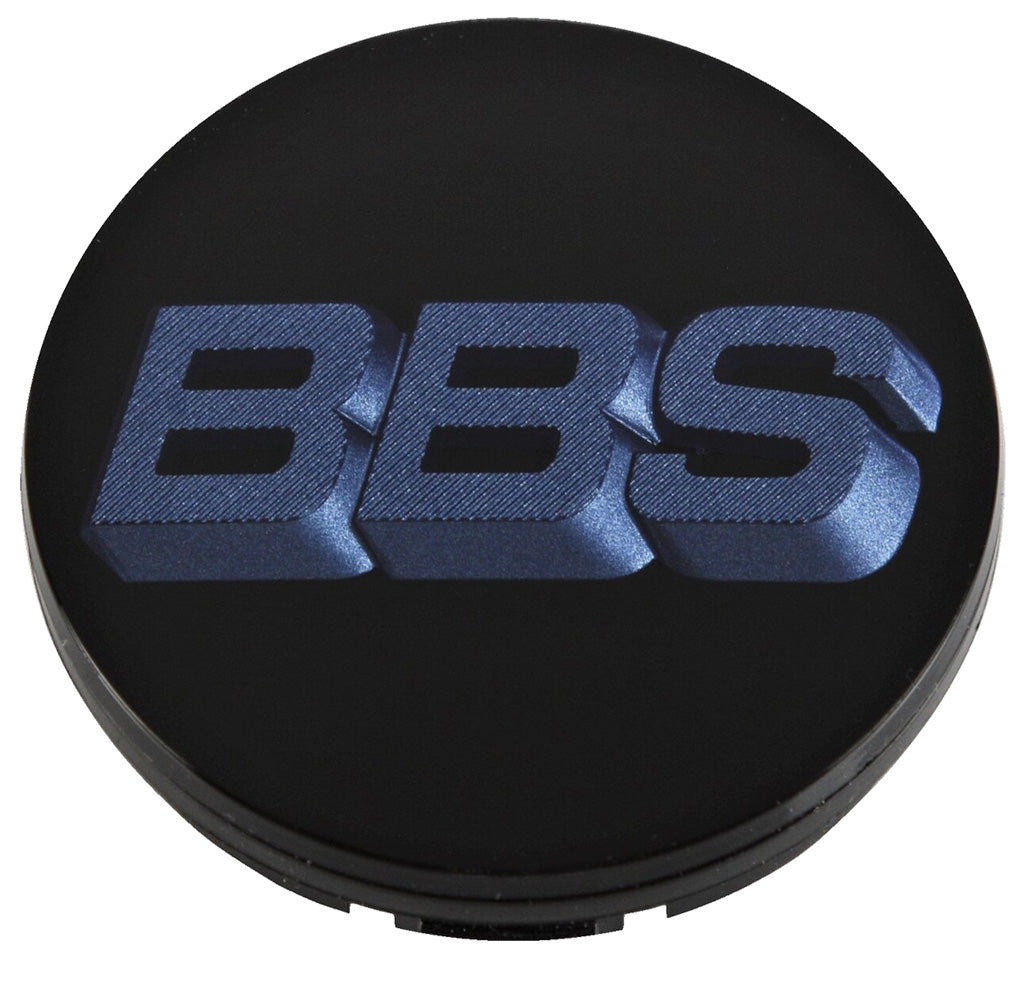 BBS Center Cap 70.6mm Black/Indigo Blue - 3D