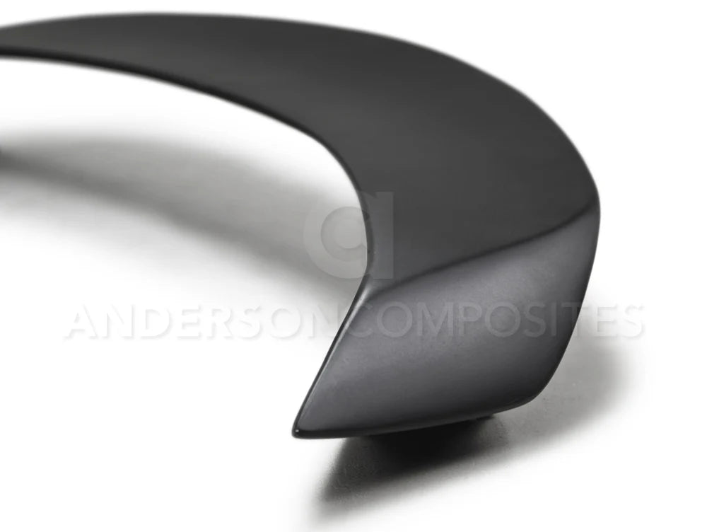 Anderson Composites 2015 - 2023 Mustang Fiberglass GT350R Style Rear Spoiler - AC-RS15FDMU-GR-GF