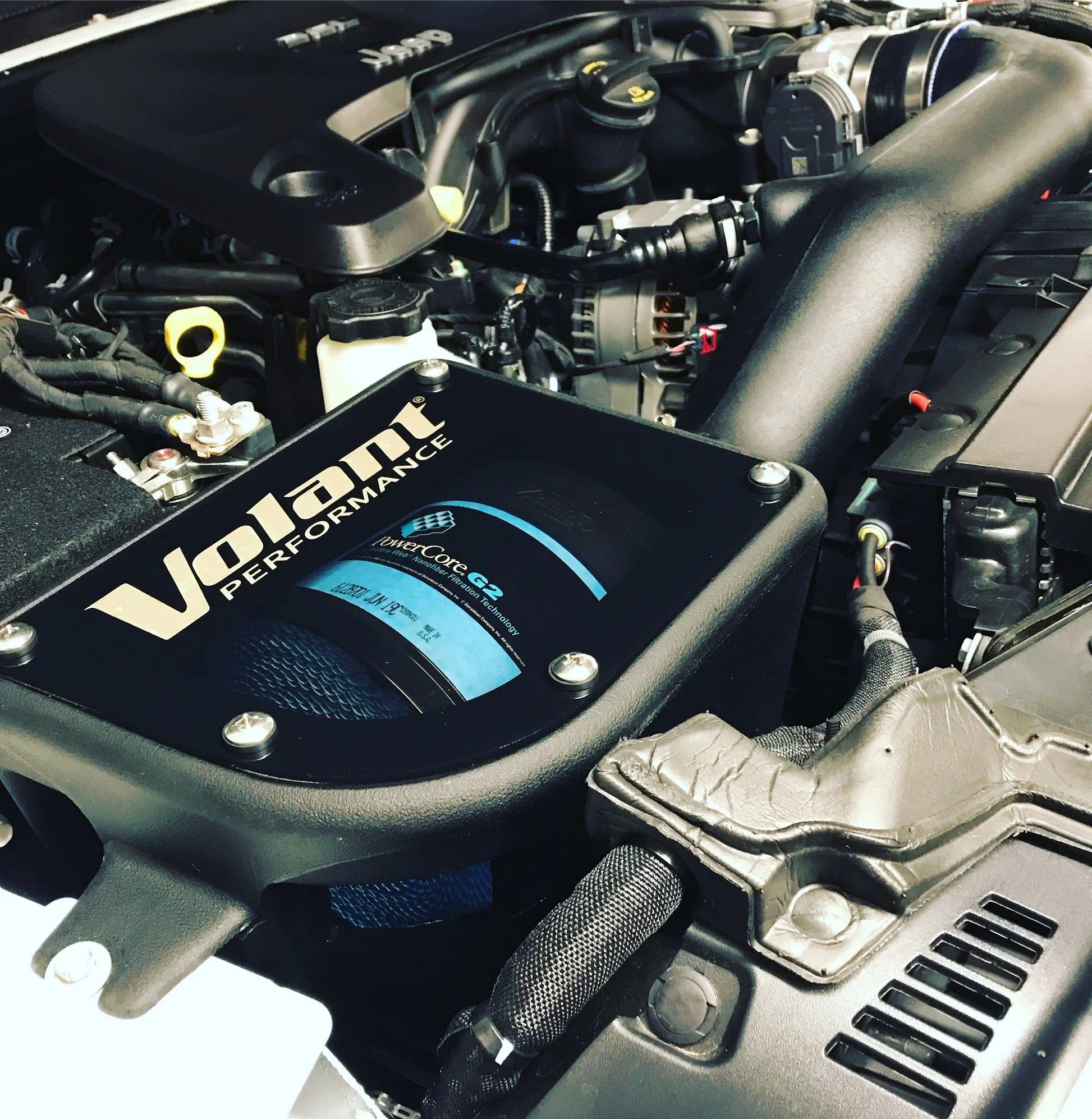 Volant Closed Box Air Intake (Oiled) 2018-2024 Jeep Wrangler JL, 2020-2024 Gladiator JT 3.6L V6 - 17736 Volant