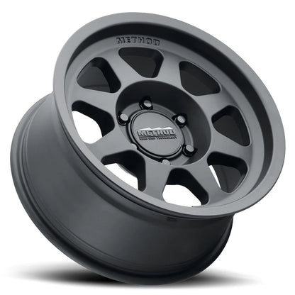 Method 701 MATTE BLACK 17x9 / 6x5.5 / -12/4.60, 106.25 Hub Bore - MR70179060512N Method Wheels