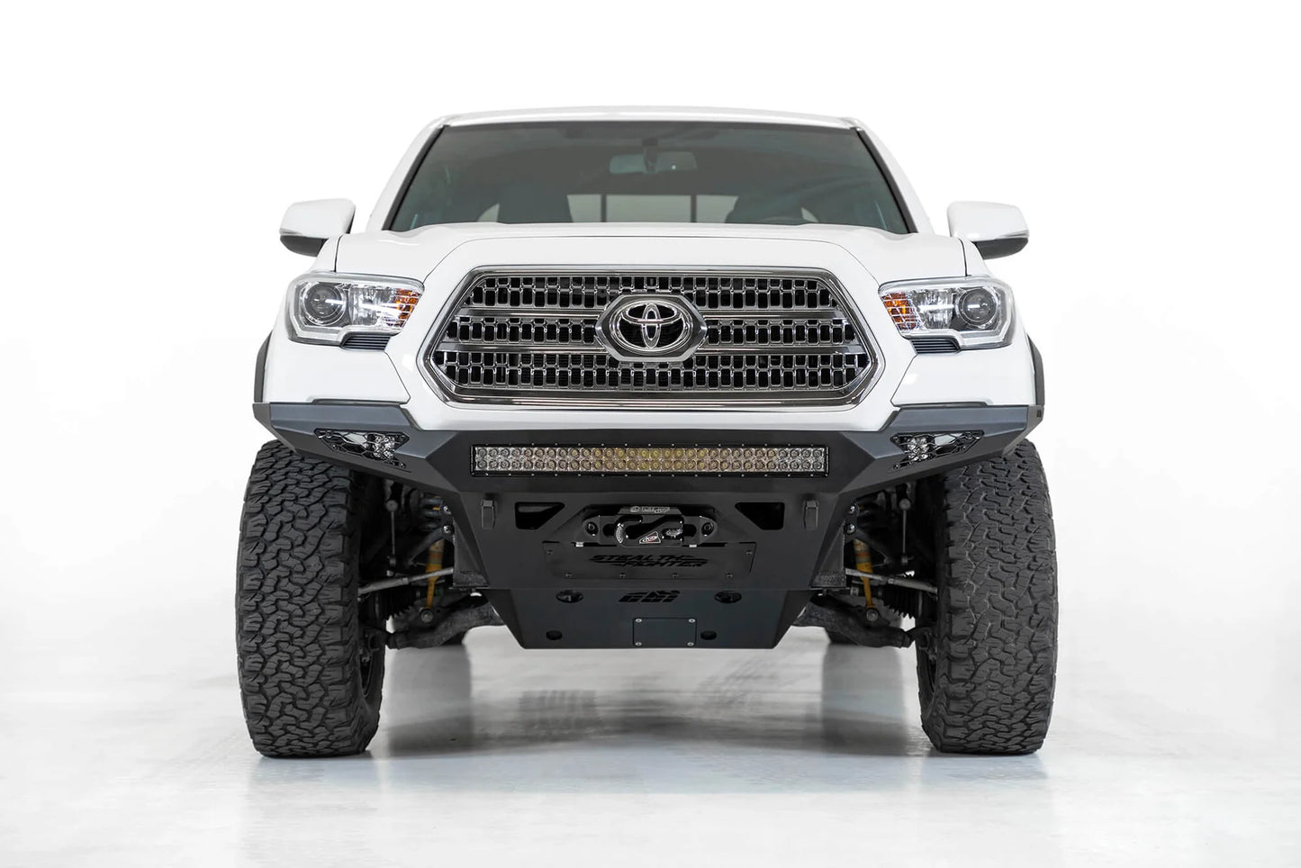 Addictive Desert Designs 2016-2023 Toyota Tacoma Stealth Fighter Winch Front Bumper - F681202200103 Addictive Desert Designs