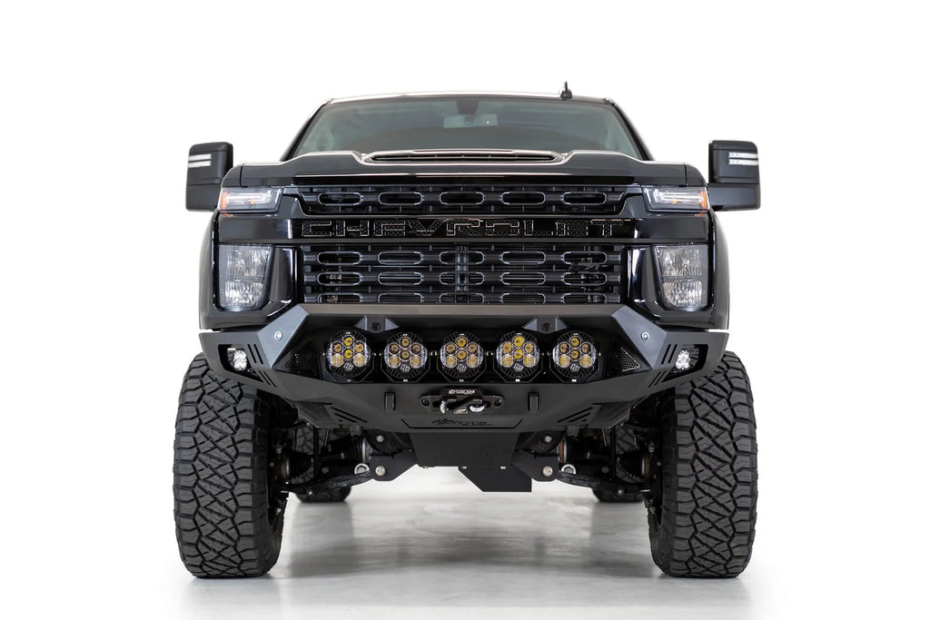 Addictive Desert Designs 2020-2023 Chevy 2500/3500 Bomber HD Front Bumper - F270043500103