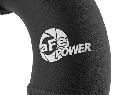 aFe Ford Bronco 21-23 L4-2.3L (t) BladeRunner 3 IN Aluminum Cold Charge Pipe Black - 46-20579-B aFe