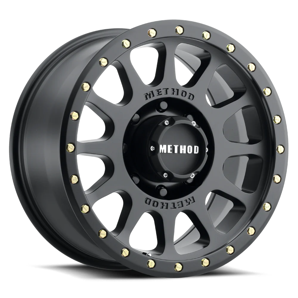 Method 305 NV MATTE BLACK 18x9 / 5x150 / 0/5, 116.5 Hub Bore - MR30589058500 Method Wheels