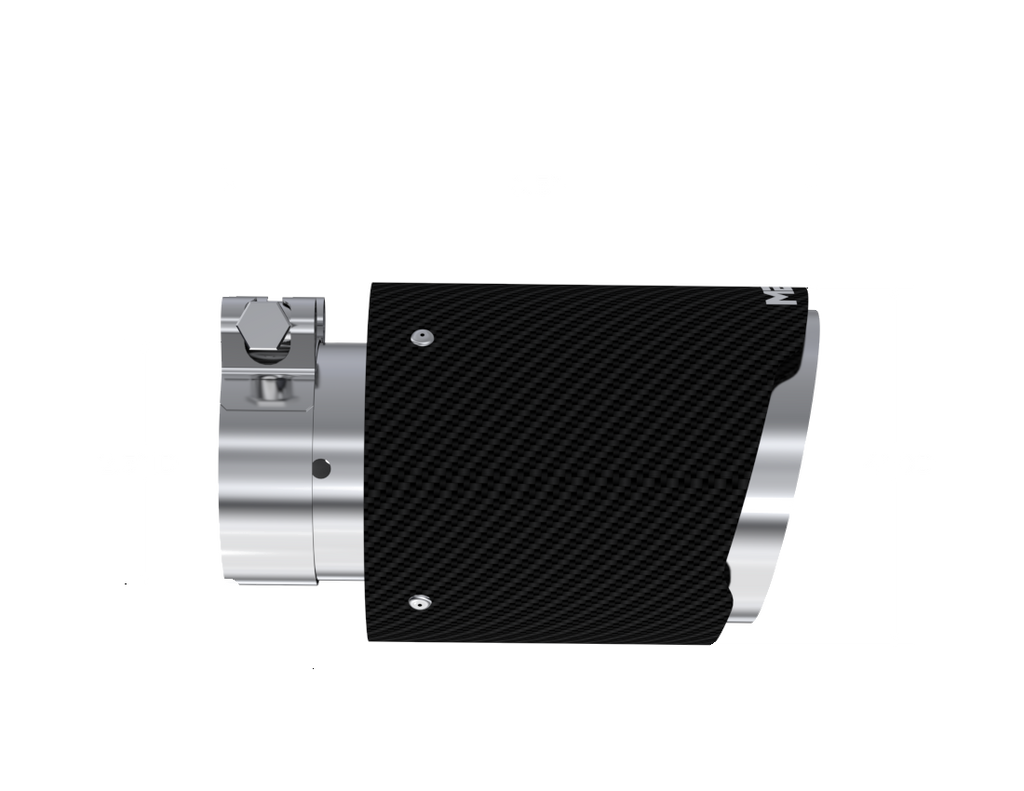 MBRP Universal Carbon Fiber Tip 4in OD/2.5in Inlet/6.5in L - T5176CF