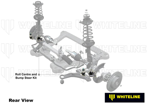 Whiteline W0907 Front Roll Center/Bump Steer (Service Kit for KCA313) for 1994-2011 Subaru Imprez