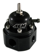 Load image into Gallery viewer, AEM Universal Adjustable Fuel Pressure Regulator -  25-302BK