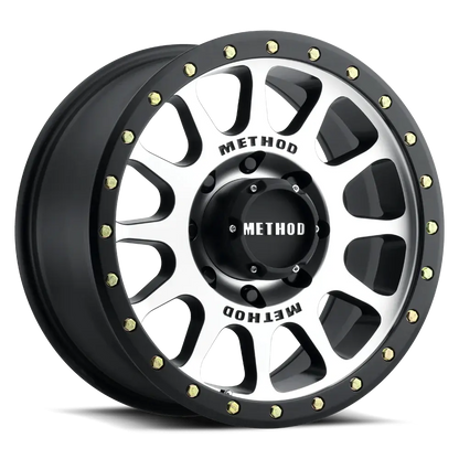 Method 305 NV MACHINED - MATTE BLACK LIP 17x8.5 / 8x170 / 0/4.75, 130.81 Hub Bore - MR30578587300 Method Wheels