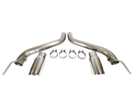 PLM Axle Back Exhaust For Chevy Camaro V8 2016-2017 Stainless Steel - PLM-D-CH-MD-CA-2016