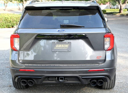 Gibson 20-23 Ford Explorer / Lincoln 3.0L, 2.5in Stainless Black Ceramic Axle Back Dual Exhaust - 619718B Gibson