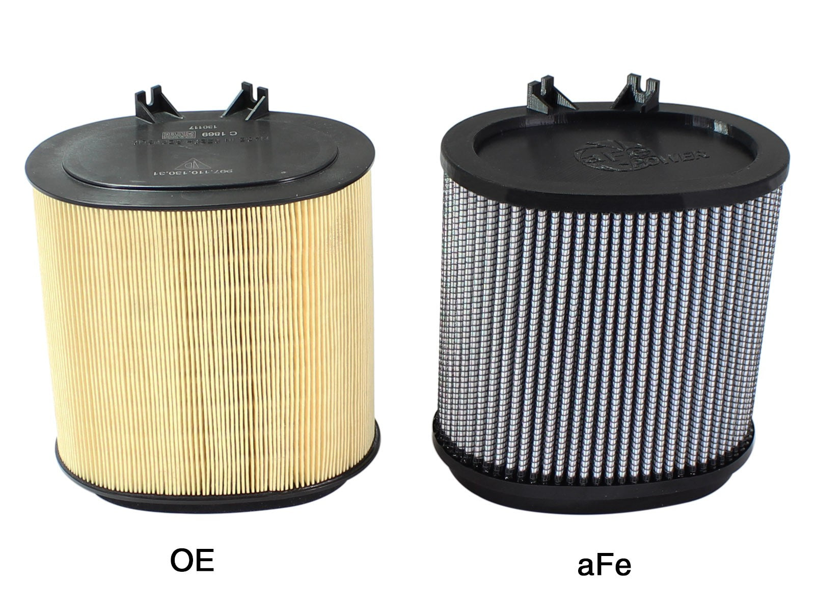 aFe Porsche 911 (997.2) 09-12 H6-3.6L/3.8L Magnum FLOW Pro DRY S Air Filter - 11-10126 aFe