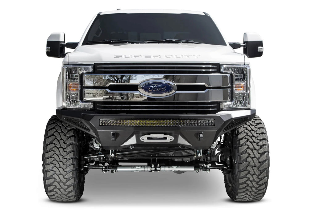 Addictive Desert Designs 2017-2022 Ford Super Duty Stealth Fighter Winch Front Bumper -