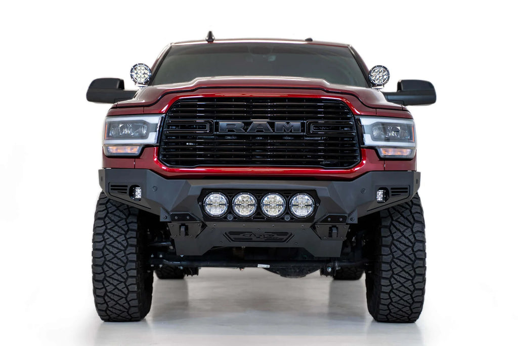 ADD 2019-2023 Ram 2500/3500 Bomber Front Bumper (Rigid) - F560014110103