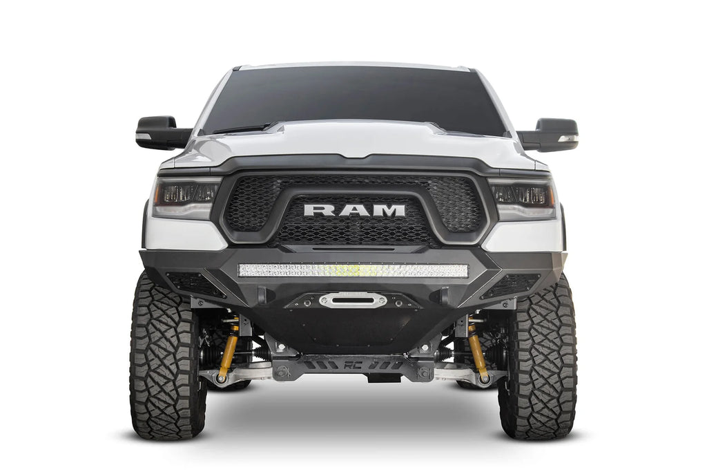 Addictive Desert Designs 2019-2023 Ram Rebel Stealth Fighter Winch Front Bumper - F611422770103