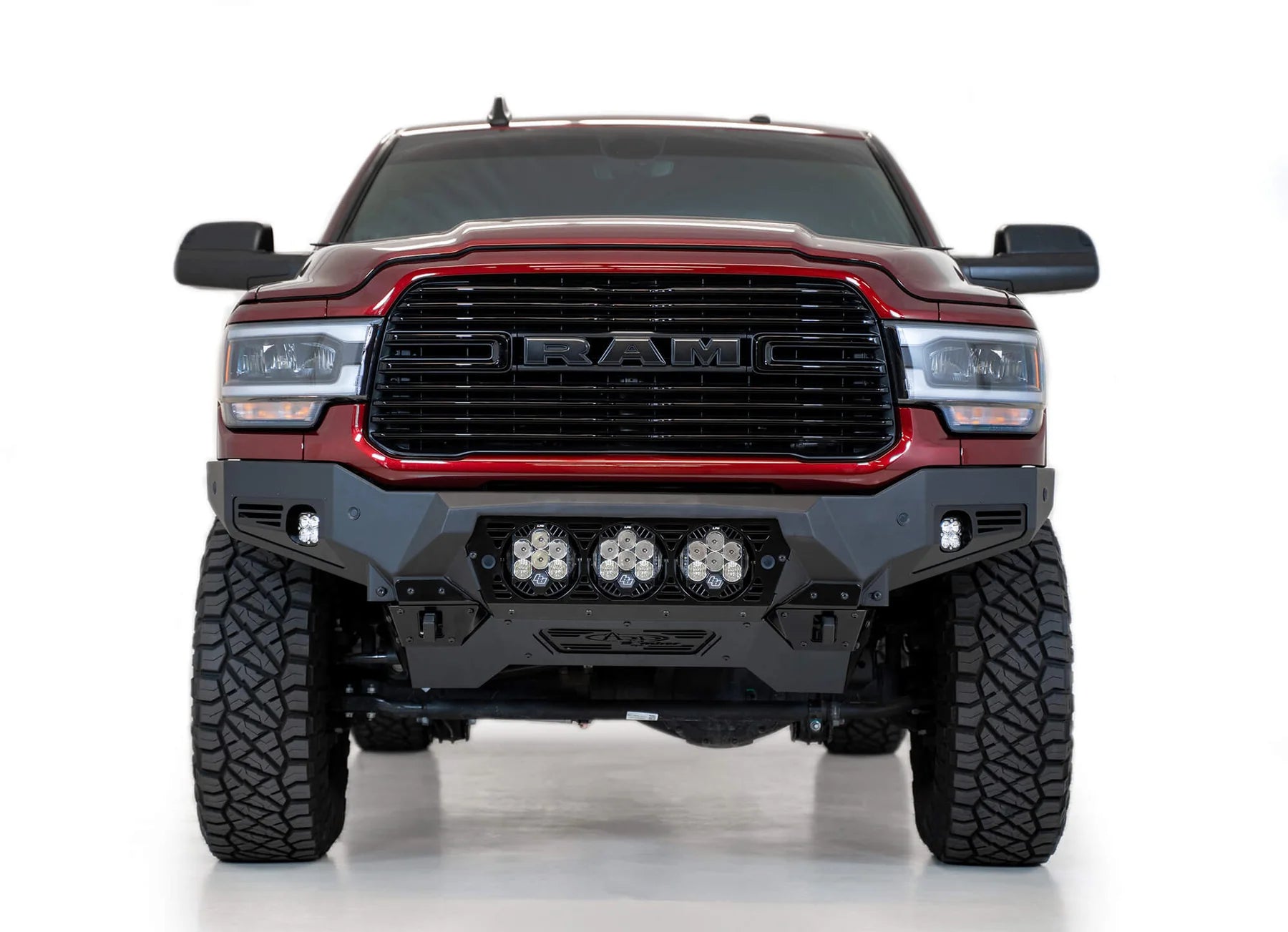 ADD 2019-2023 Ram 2500/3500 Bomber Front Bumper (Baja Designs) - F560014100103 Addictive Desert Designs