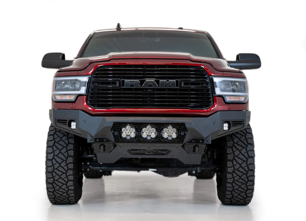 ADD 2019-2023 Ram 2500/3500 Bomber Front Bumper (Baja Designs) - F560014100103