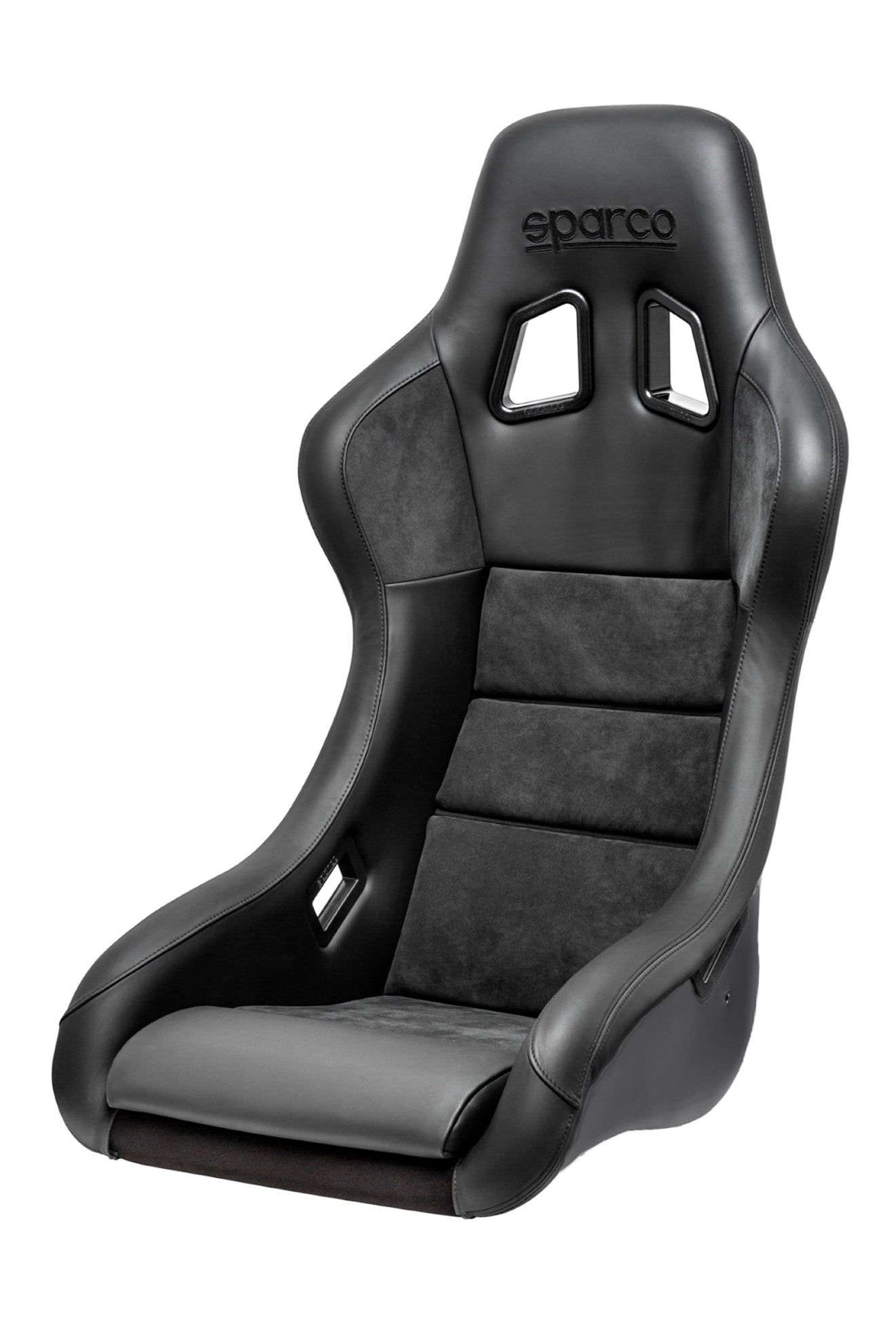 Sparco Black Leather QRT Performance Seat (Large) - 008012RPNR SPARCO