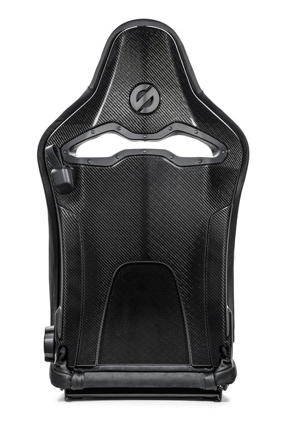 Sparco SPX Special Edition Black w/Red Stitch Left Side Seat (Gloss Finish) - 00974ZGLNRRSSX SPARCO