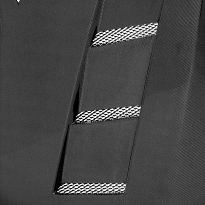 Seibon HD0809MITEVOX-TS Carbon Fiber TS-Style Hood for 2008–2015 Mitsubishi Lancer EVO X