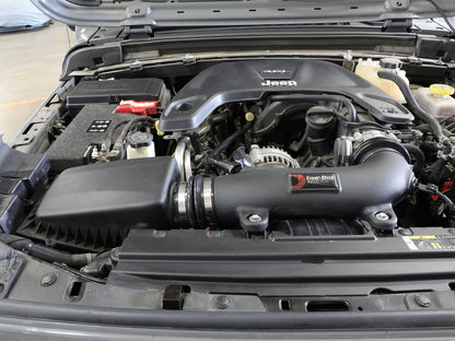 aFe Jeep Wrangler (JL) 18-23 V6-3.6L Super Stock Induction System® w/ Pro DRY S Filter - 55-10009D aFe
