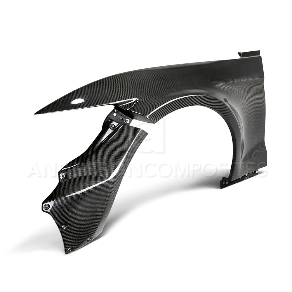 Anderson Composites 15-17 Ford Mustang Carbon Fiber Type-JTP Front/Rear Wide Fender Kit - AC-15MUWBC