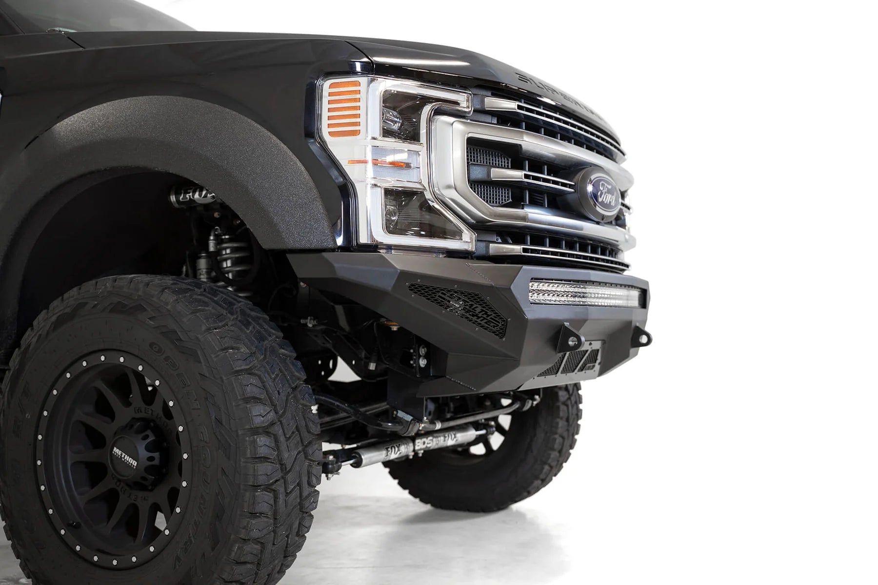 Addictive Desert Designs 2017-2022 Ford Super Duty Stealth Fighter Front Bumper - F171193030103 Addictive Desert Designs