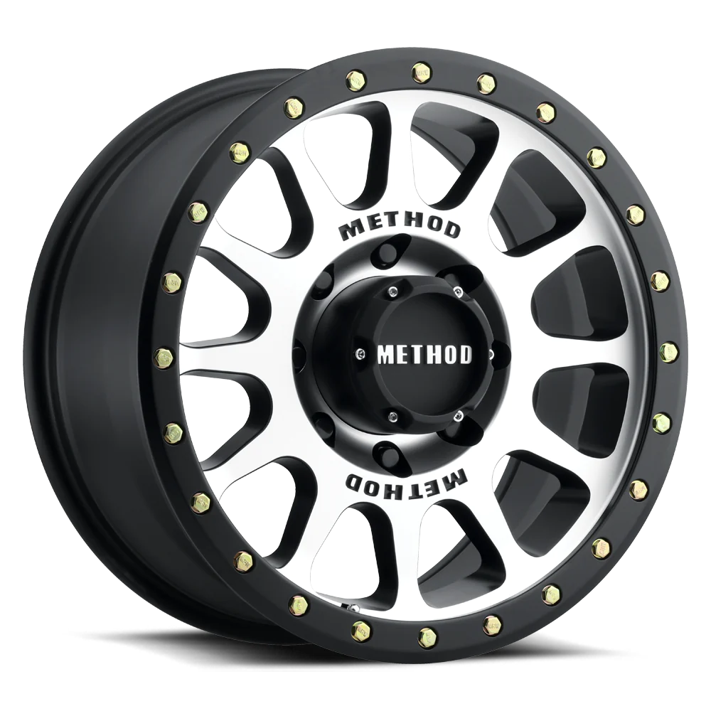 Method 305 NV MACHINED - MATTE BLACK LIP 18x9 / 5x150 / 25/6, 116.5 Hub Bore - MR30589058325 Method Wheels