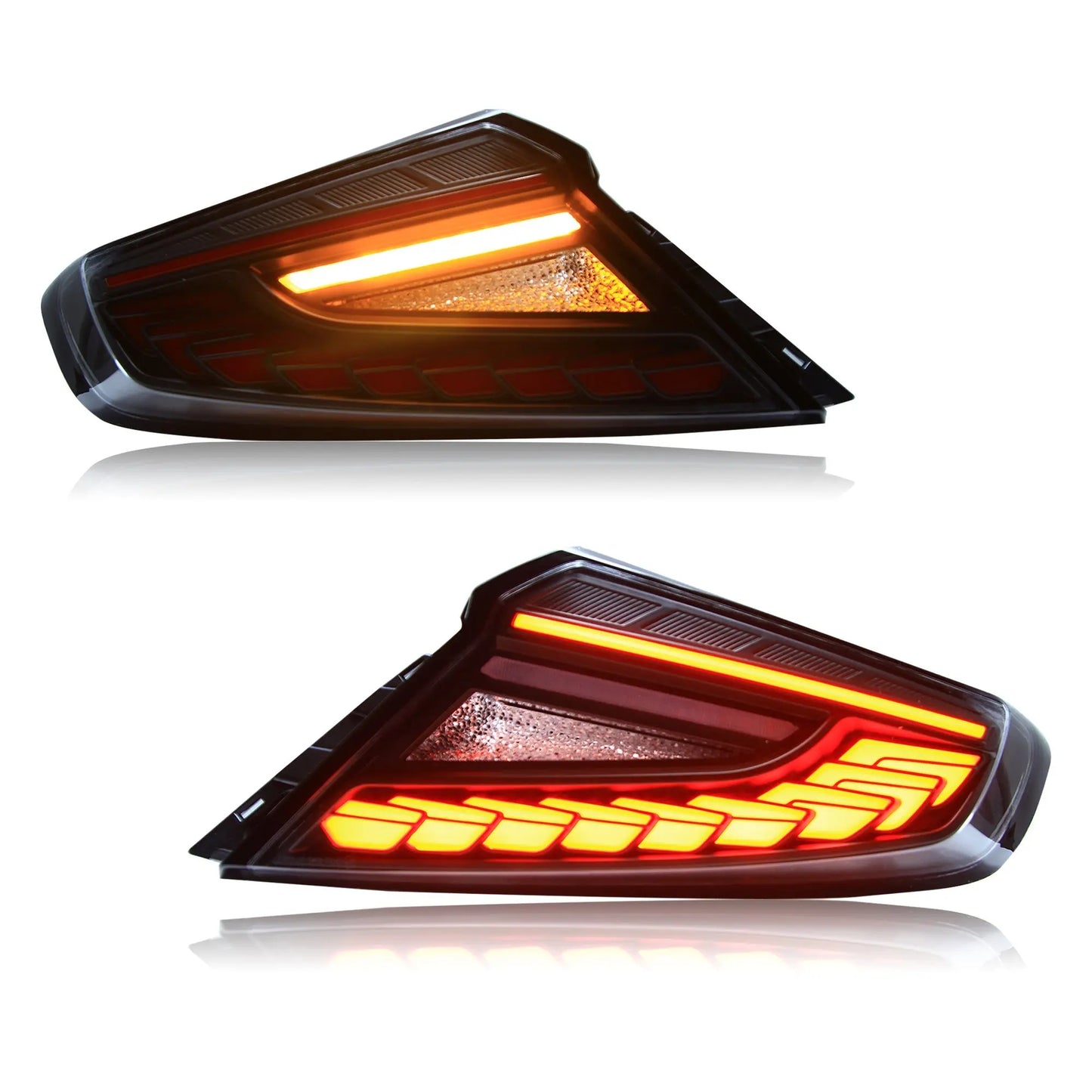 OLM Phantom-Spec LED Taillights Clear Red for 2022-2026 Subaru WRX - OLME.47005.1-CR