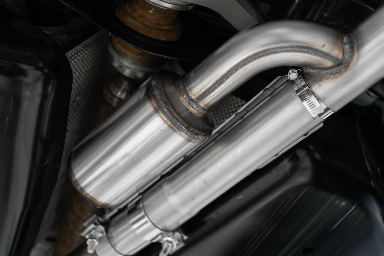 MBRP 2021+ Ford Bronco Sport (1.5L / 2.0L EcoBoost) 2.5in Res-Back Exhaust - Dual Rear - Black MBRP