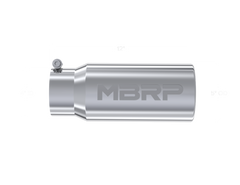 MBRP Universal Tip 5 O.D. Rolled Straight 4 inlet 12 length - T5050