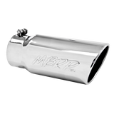 MBRP Universal Tip 5 O.D. Angled Rolled End 4 inlet 12 length - T5051