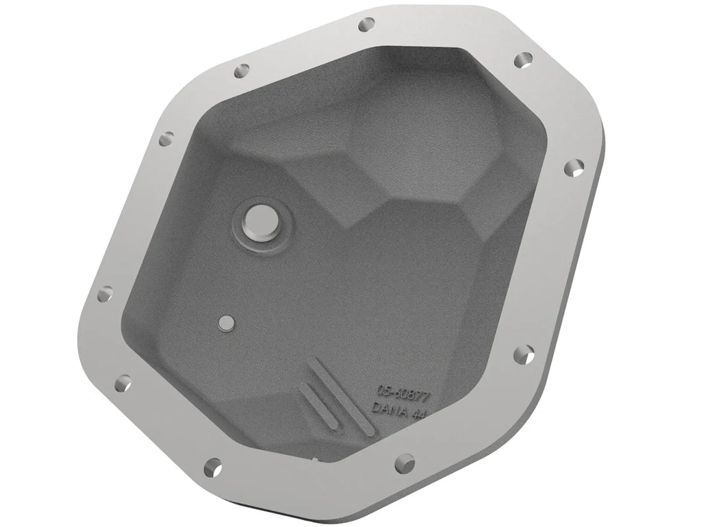 aFe Street Series Differential Cover Raw w/ Machined Fins for 1997-2018 Jeep Wrangler JK / TJ - 46-71110A