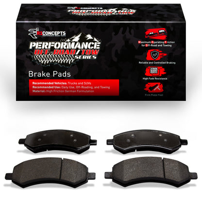 R1 05-24 Ram Dakota Front Off-Road/Tow Brake Pads