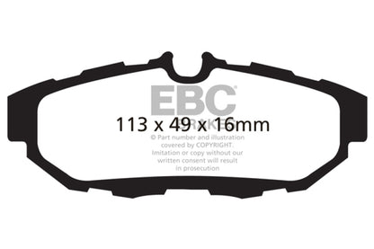 EBC Ultimax2 Rear Brake Pads - UD1465 EBC