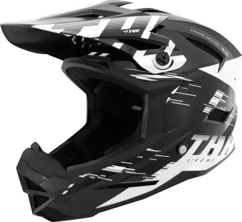 THH Helmets T-42 Bmx Xtreme Mt Blkwht Ysm